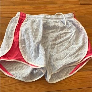 Lauren James Seer-Sucker shorts